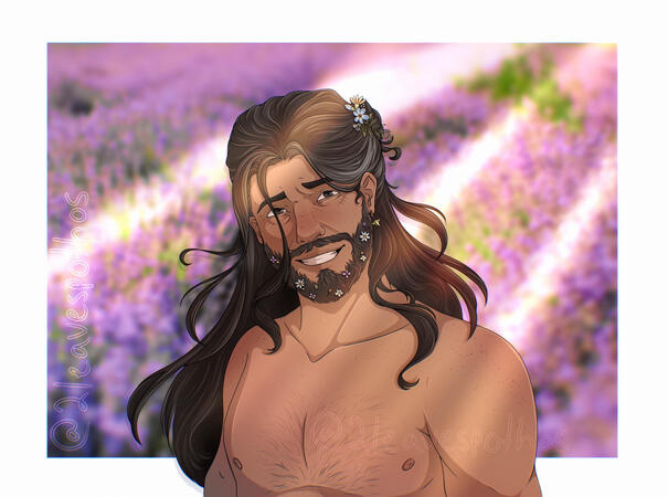 Gale Dekarios, enjoying an afternoon in the sun